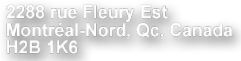 2288 Fleury Est, Mtl-Nord,Qc,Canada