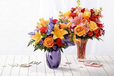 Cupidon fleuriste bouquet fleurs anniversaires